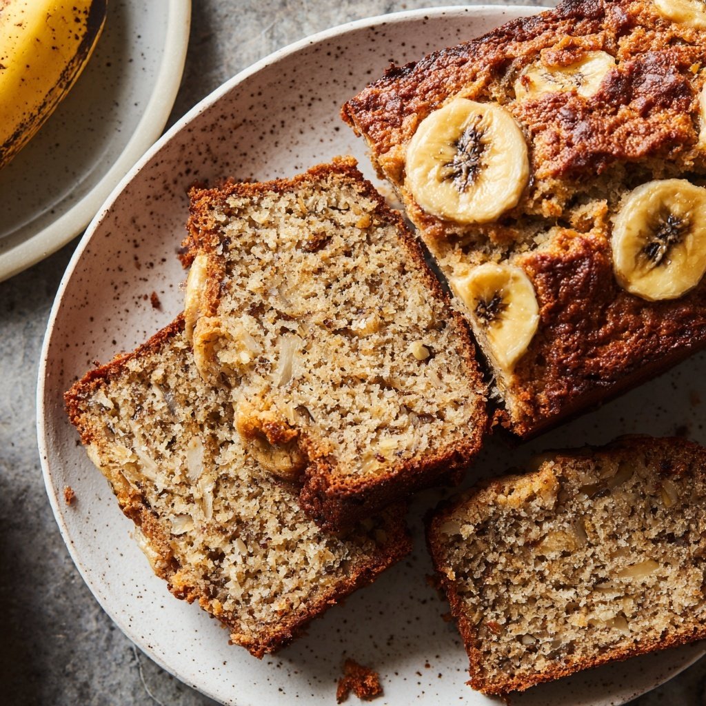 Bananenbrot mit Mandelmehl