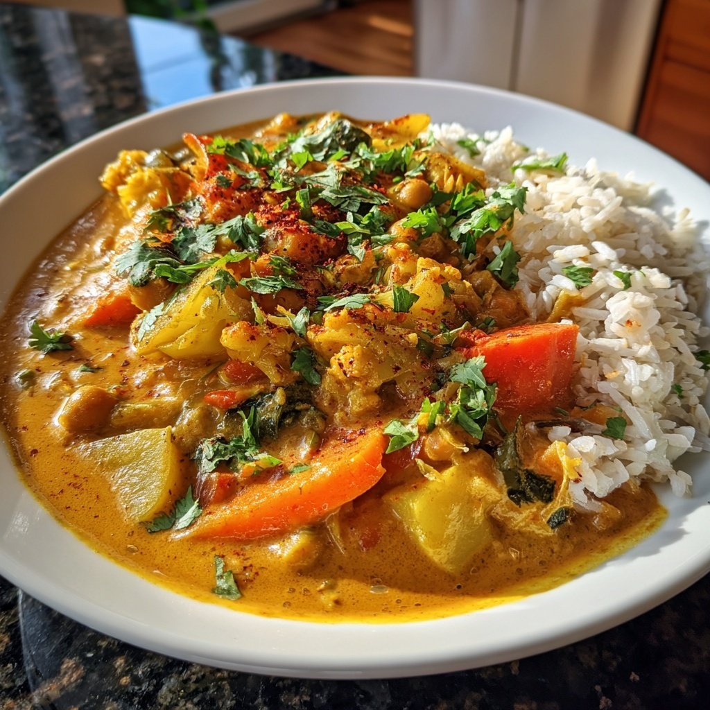 Vegetarisches Kichererbsencurry