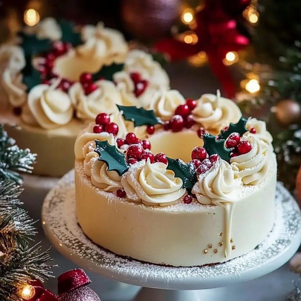 Weihnachtliche Bento-Torten