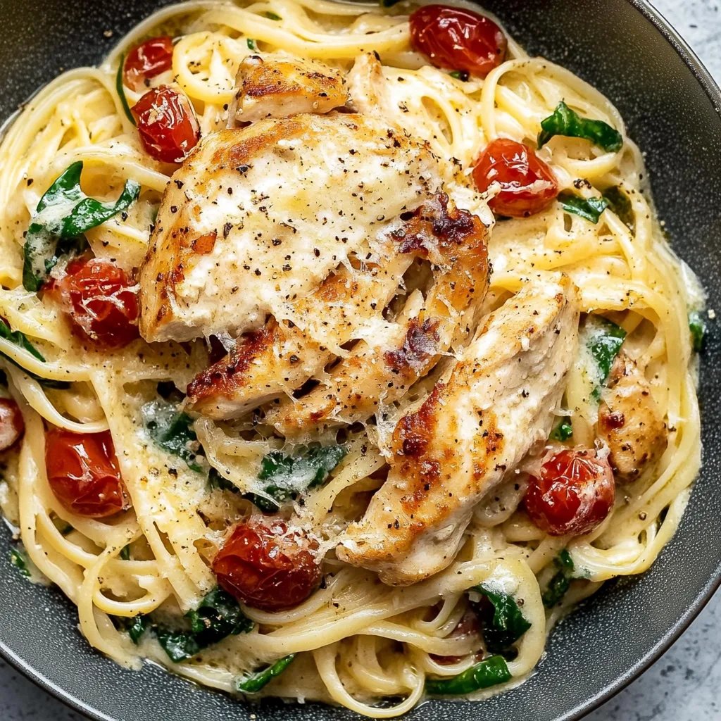 Tuscan Chicken Pasta