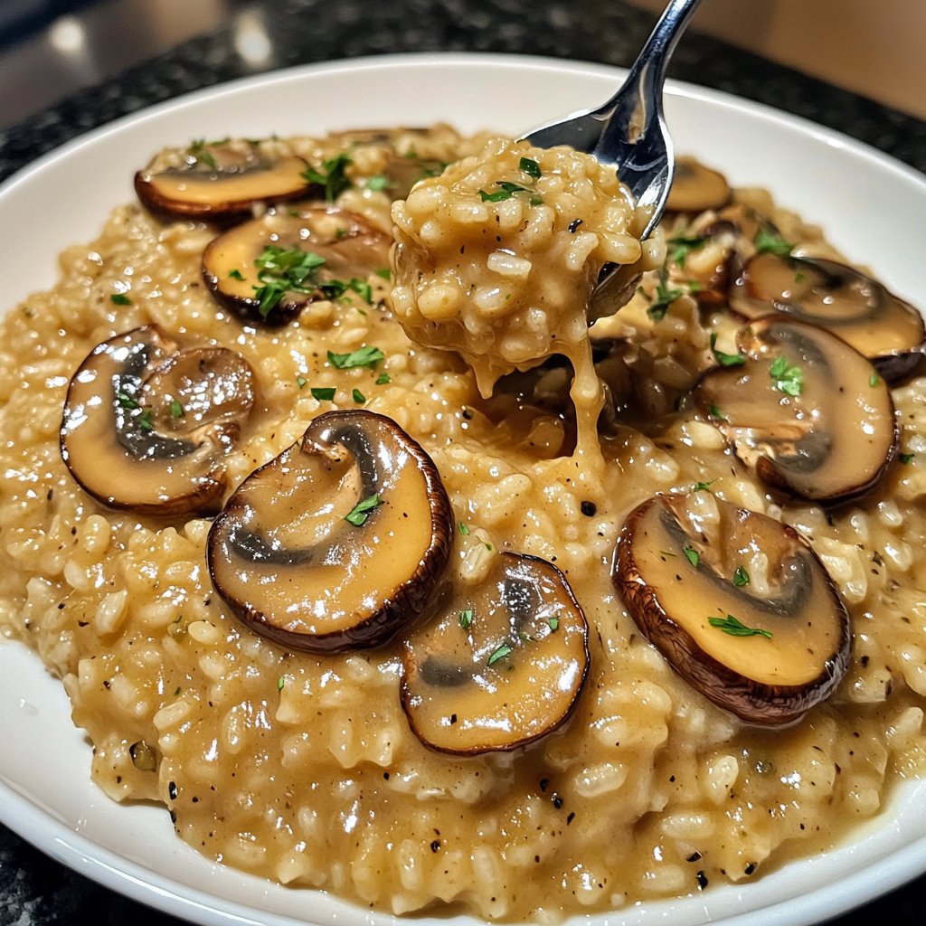 Risotto mit Champignons