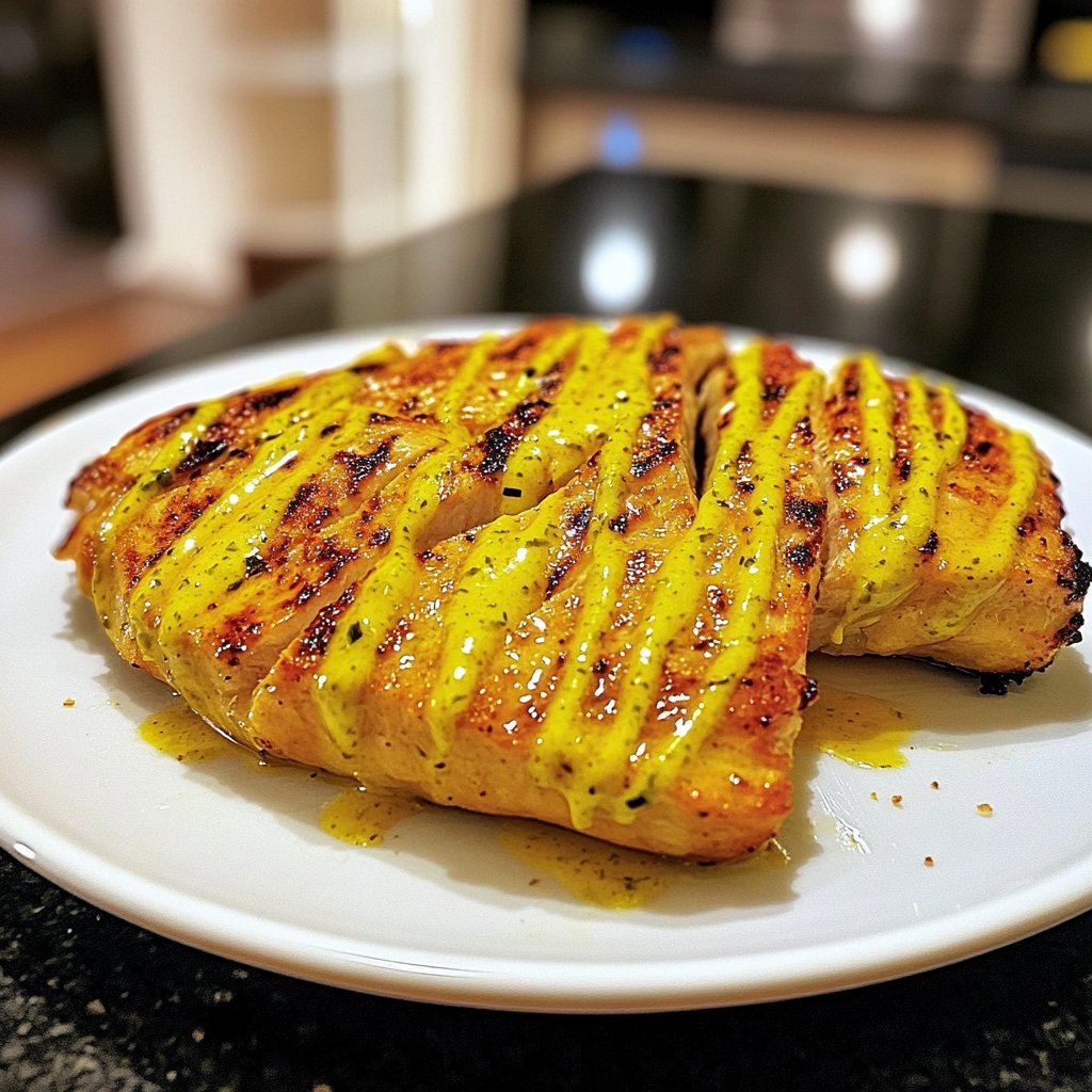 Hähnchenbrust mit Knoblauch Zitronen Sauce