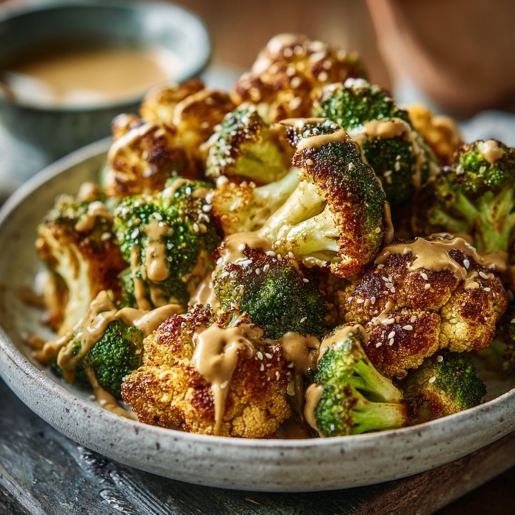 Blumenkohl mit Tahinisauce