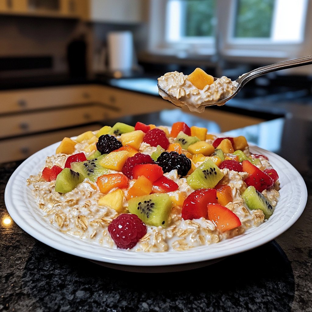 Overnight Oats mit Früchten