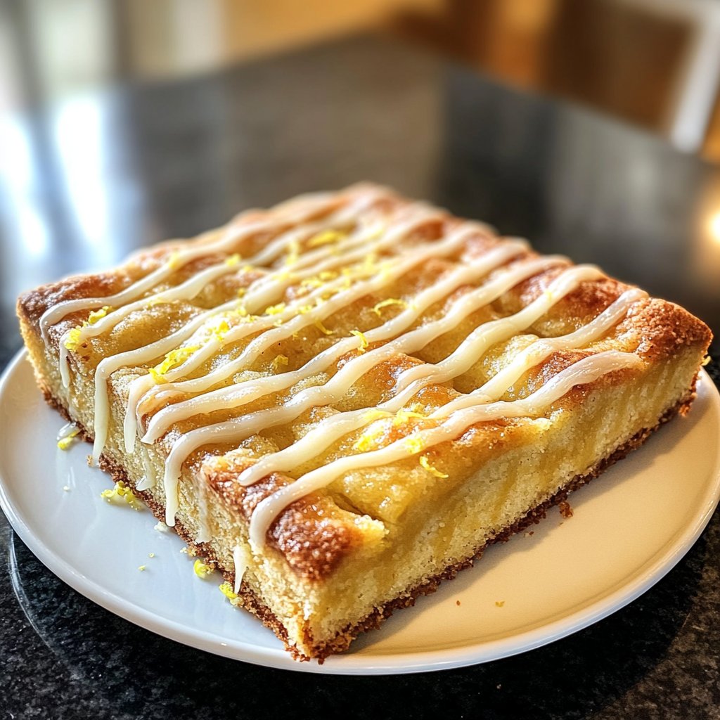 Zitronenkuchen saftig