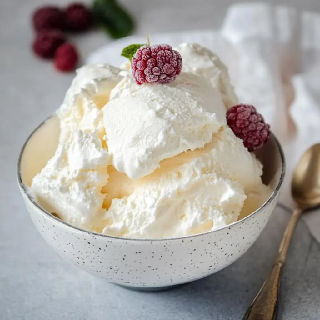 Joghurt Eis ohne Eismaschine mit schneller Zubereitung