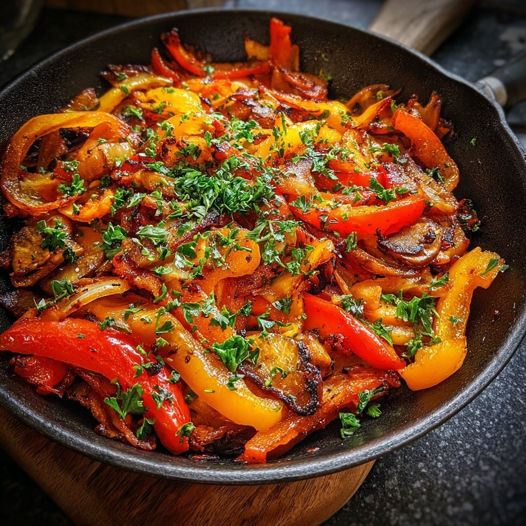 Mittagessen aus der Pfanne