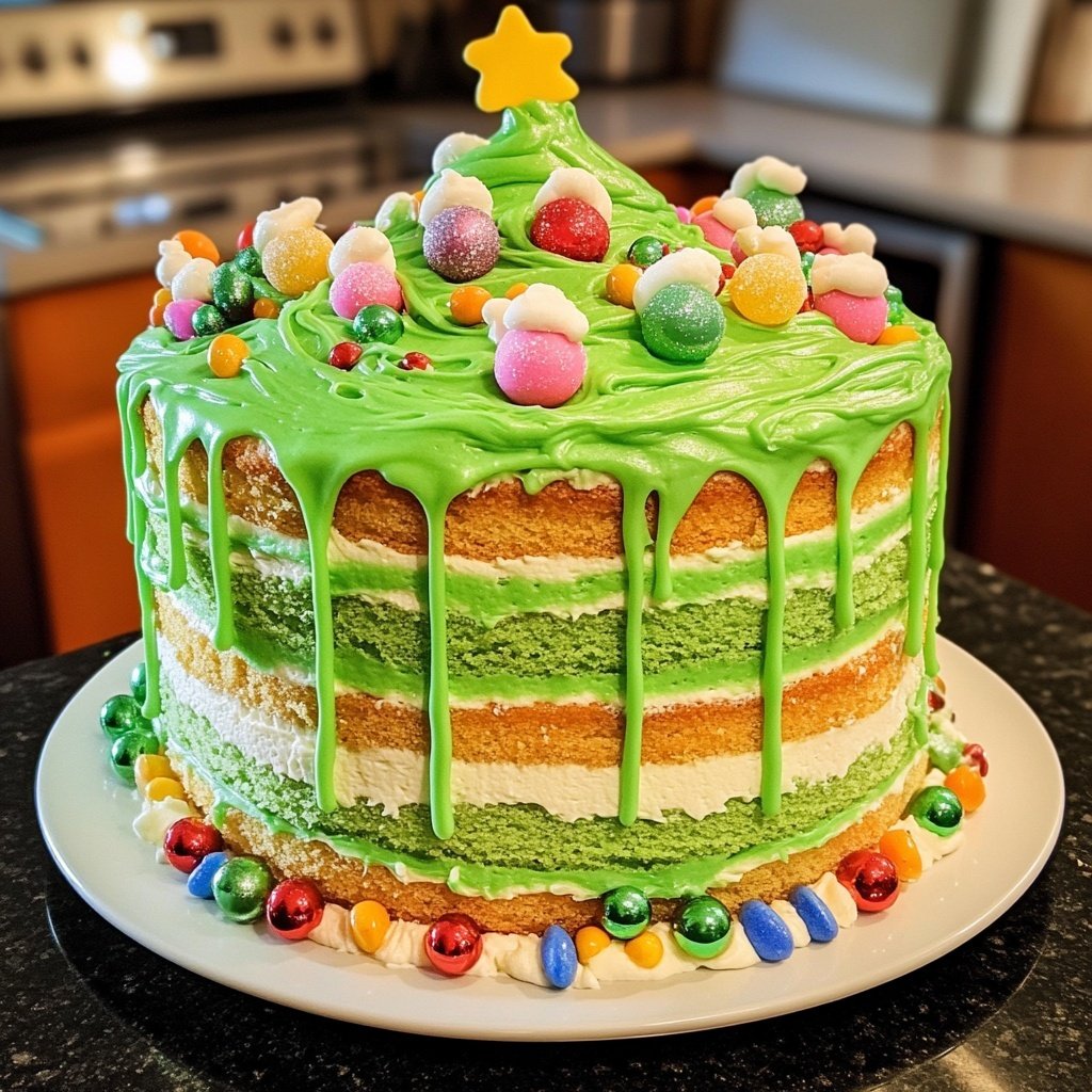 Weihnachtsbaum Kuchen