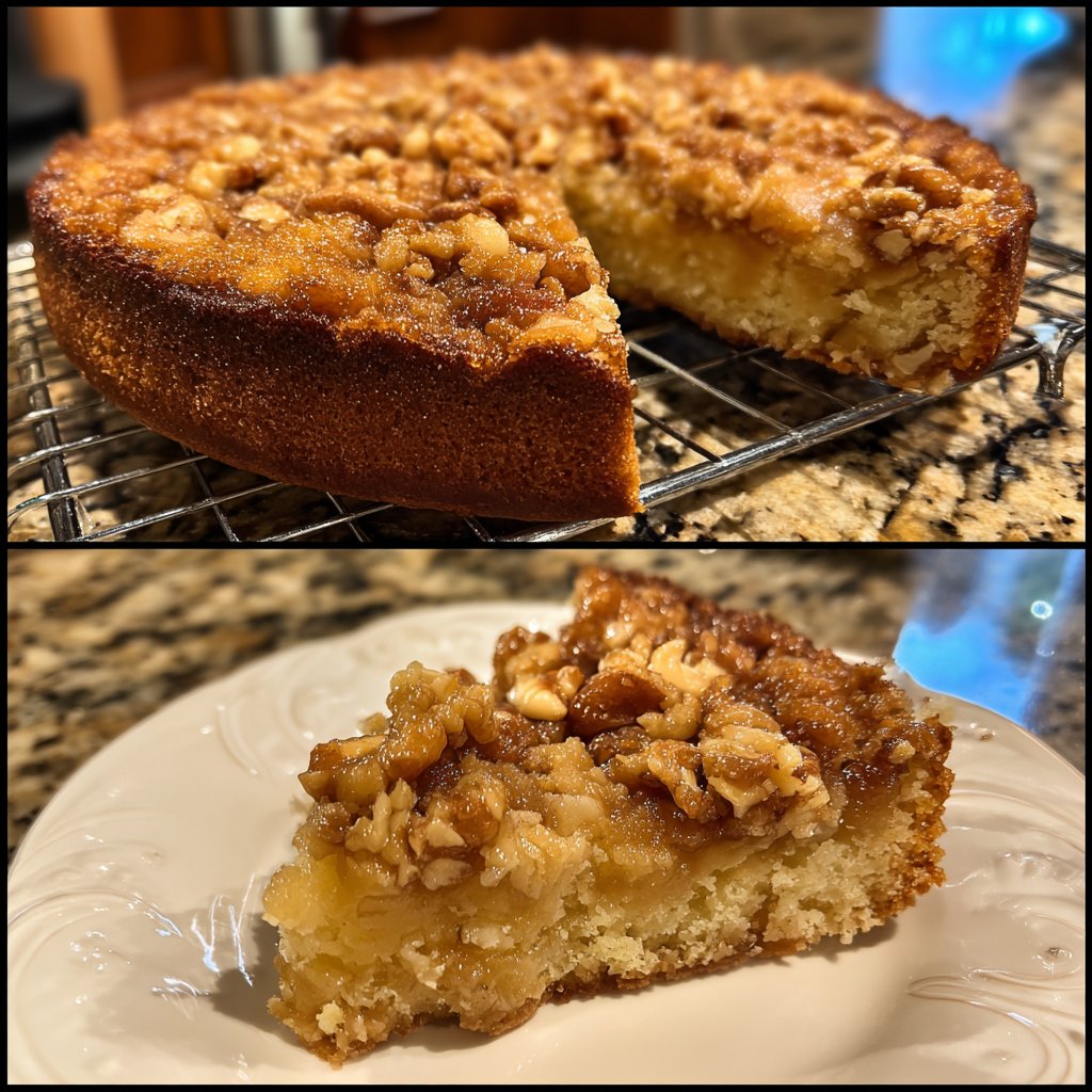 Bananenkuchen mit Nussstreuseln