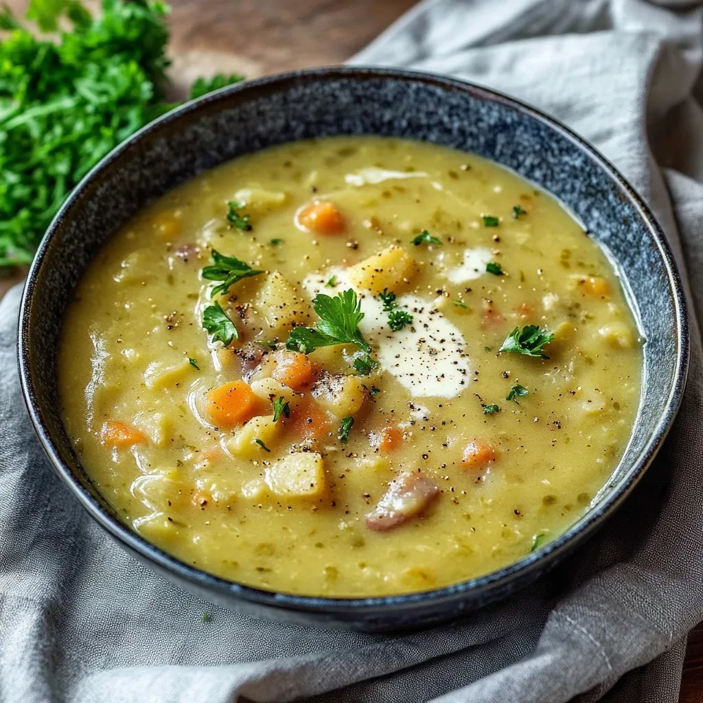 Erbseneintopf klassisch nach Omas Rezept