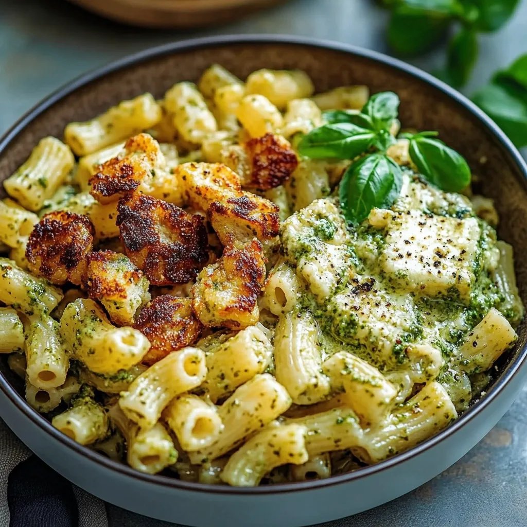 Schnelle Pasta mit Pesto