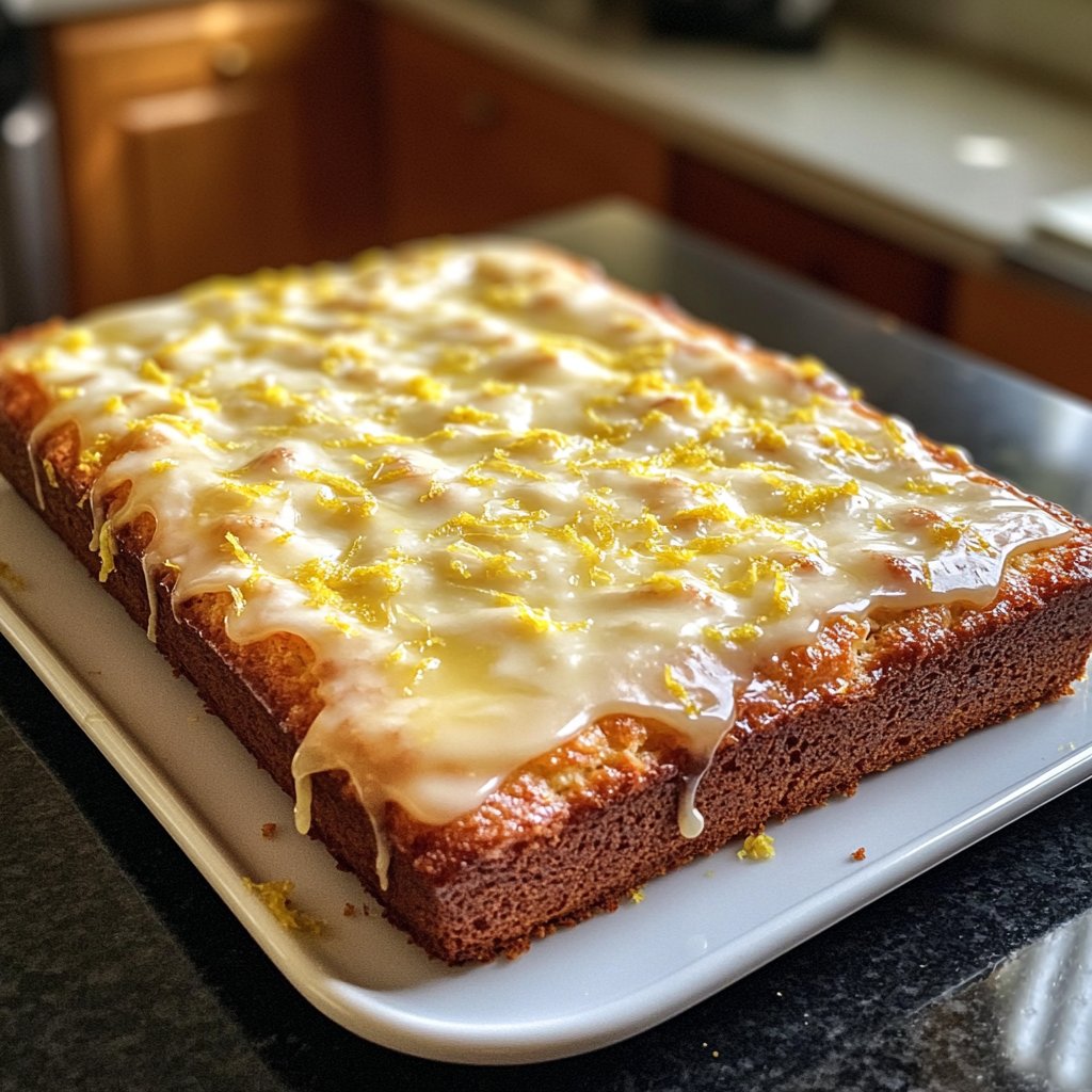 Zitronenkuchen klassisch